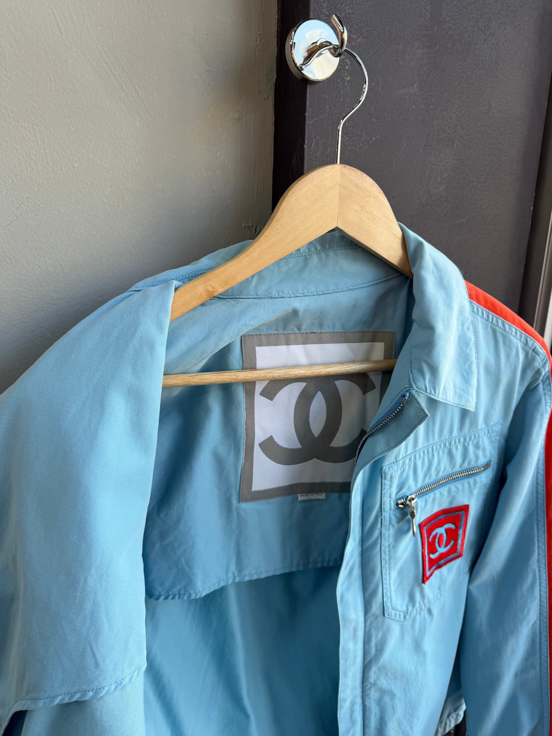 38/ 샤넬 스포츠 02AW CC로고 집업 자켓 상품이미지8