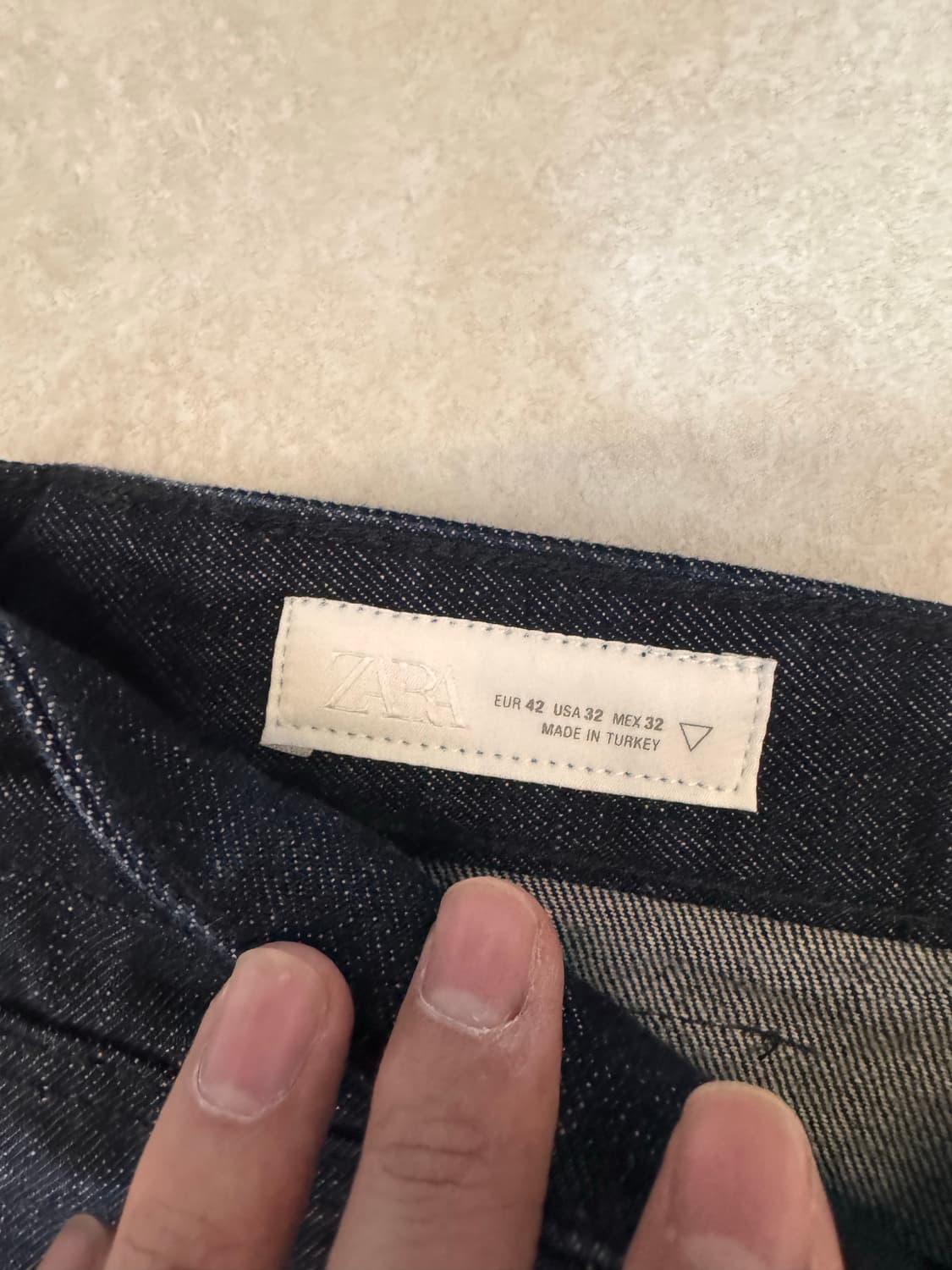 자라 재패니즈 데님 와이드 팬츠 상품이미지2