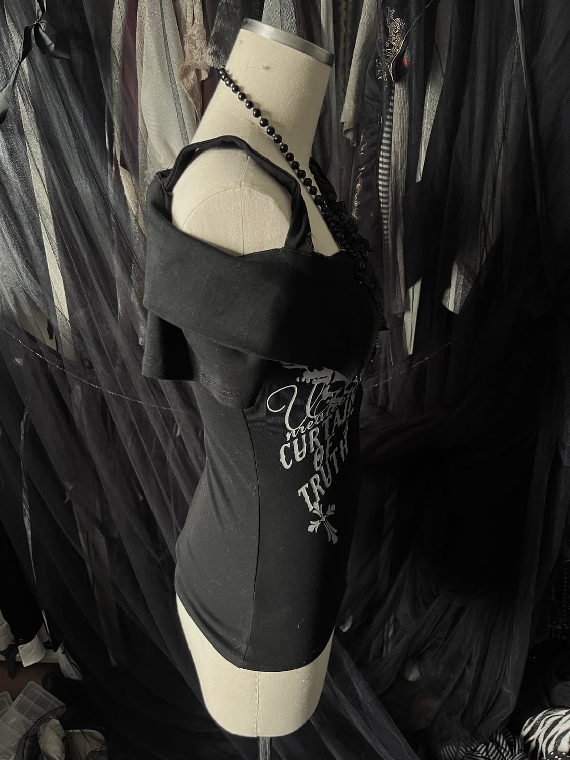 펑크 오프숄더  상품이미지4