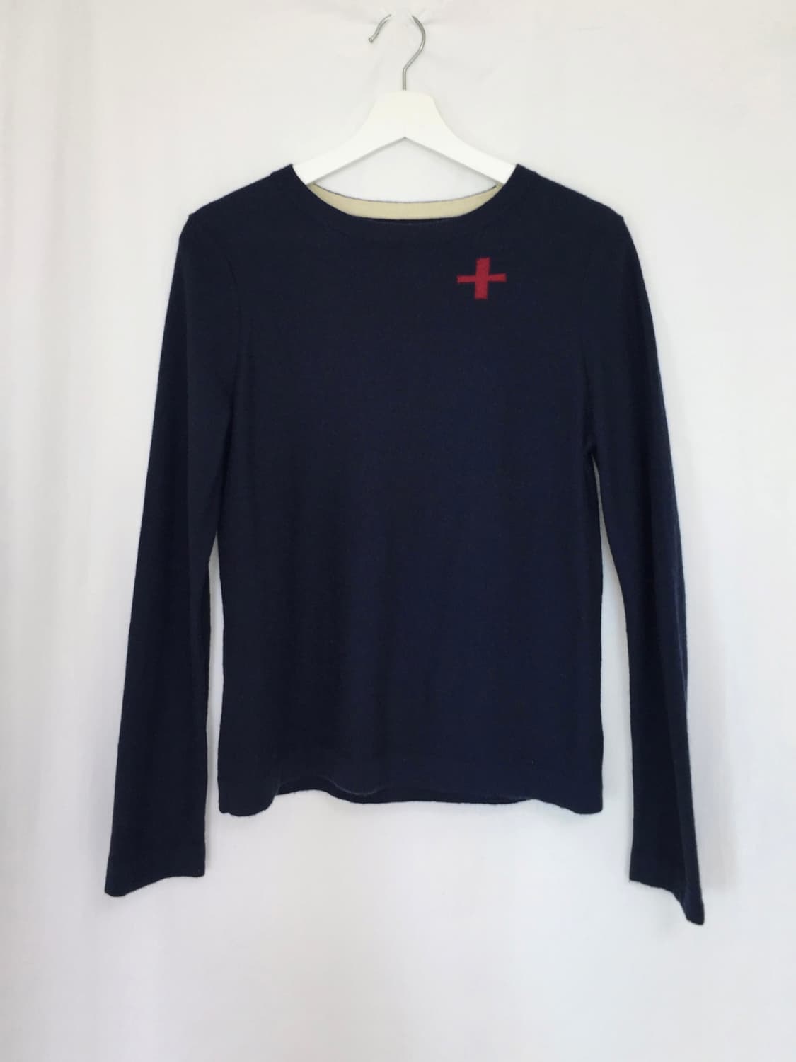 Cross Point Navy Knit 상품이미지2
