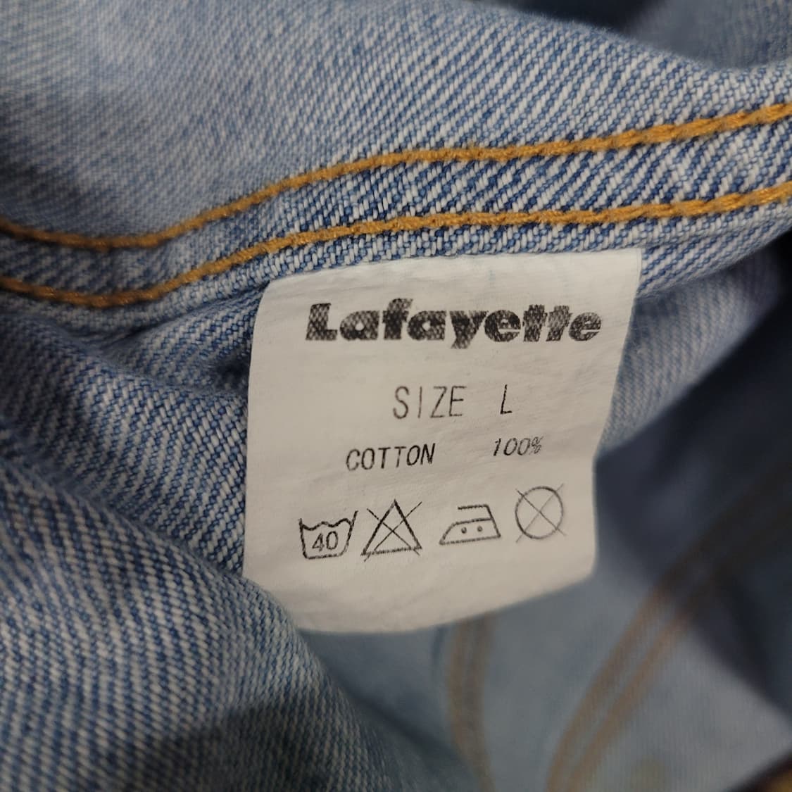Lafayette 라파예트 빈티지 올드 글로리 데님 재킷 상품이미지8