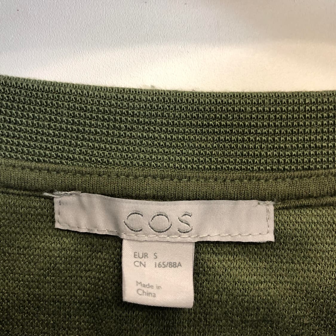 COS 코스 패턴 7부셔츠 S 상품이미지4