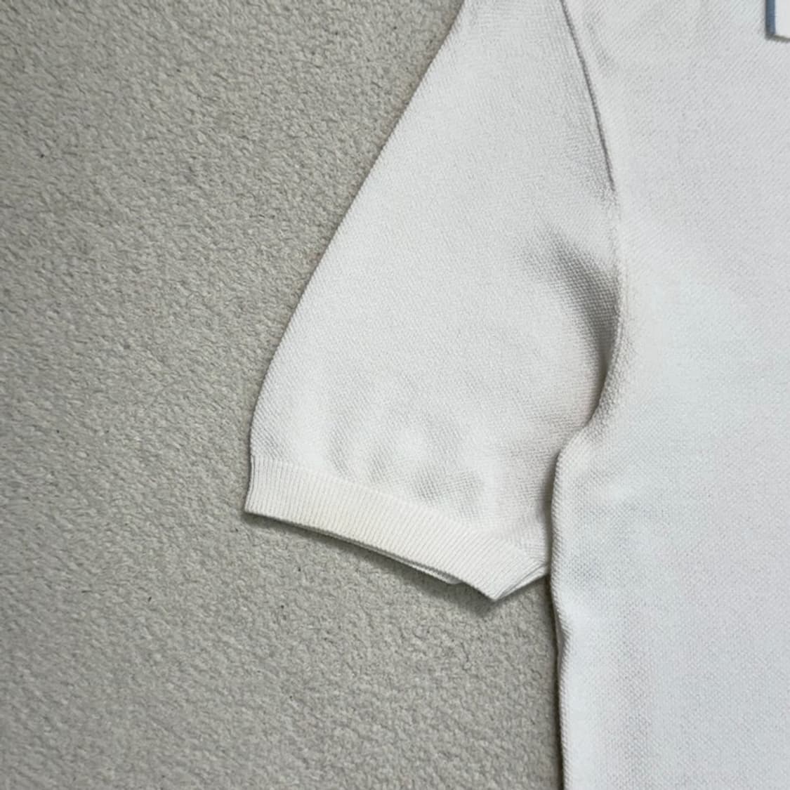 LACOSTE 화이트 플루이드 폴로 탑 34 상품이미지4
