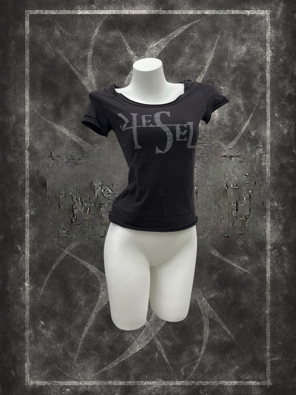 'DIESEL' damage detailed top 상품이미지1