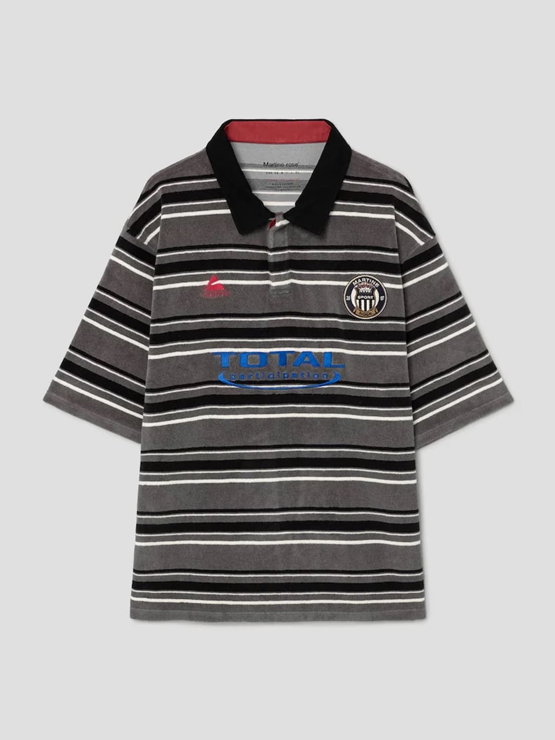 [S,M]마틴로즈 26ss 스트라이프 폴로 티 상품이미지1