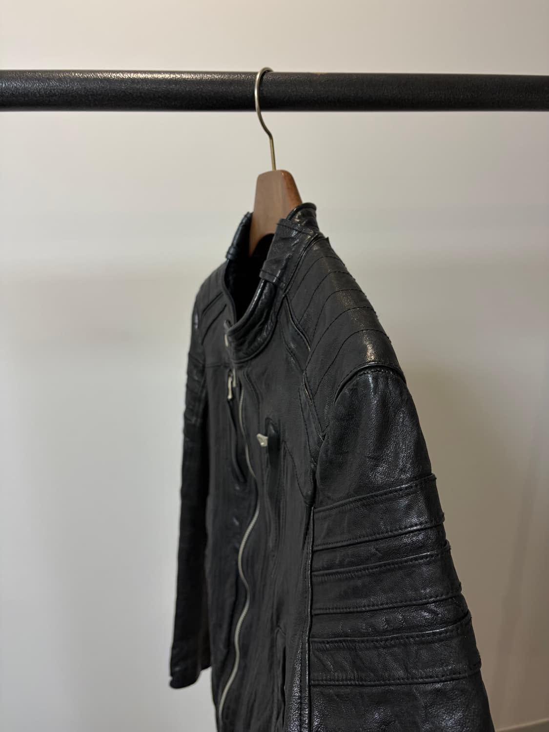 (100) 이탈리아 램스킨 락시크 양가죽 자켓 상품이미지3