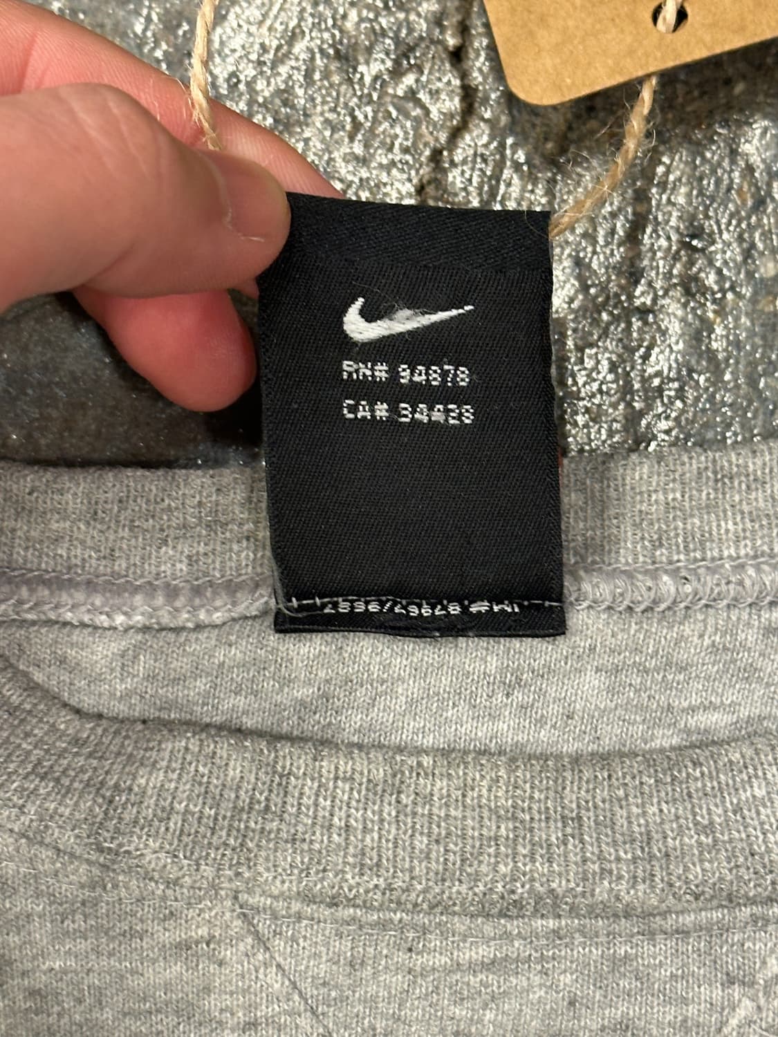 90s 나이키 센터 스우시 스웻셔츠  L 상품이미지5