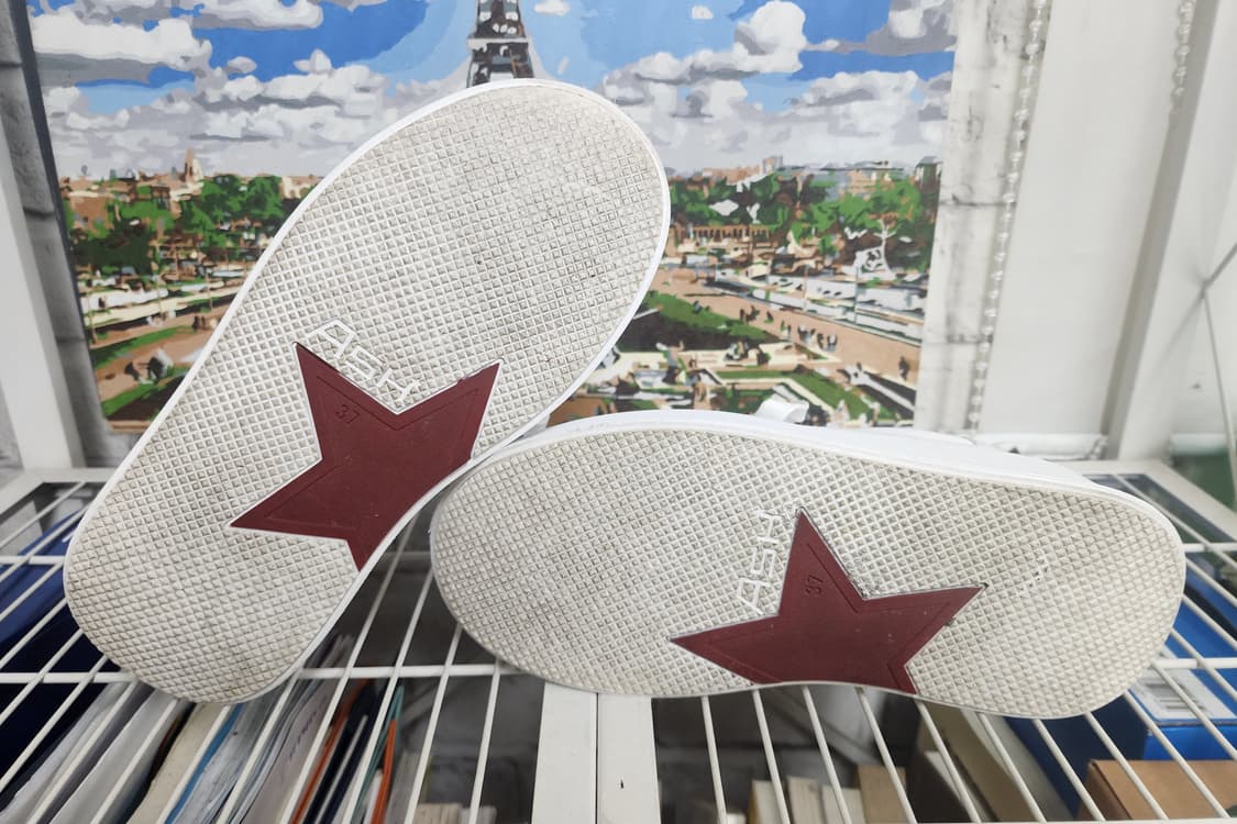 아쉬 여성 스니커즈 240 문레더 플랫폼 스니커즈 통굽 키높이 HD29 상품이미지7