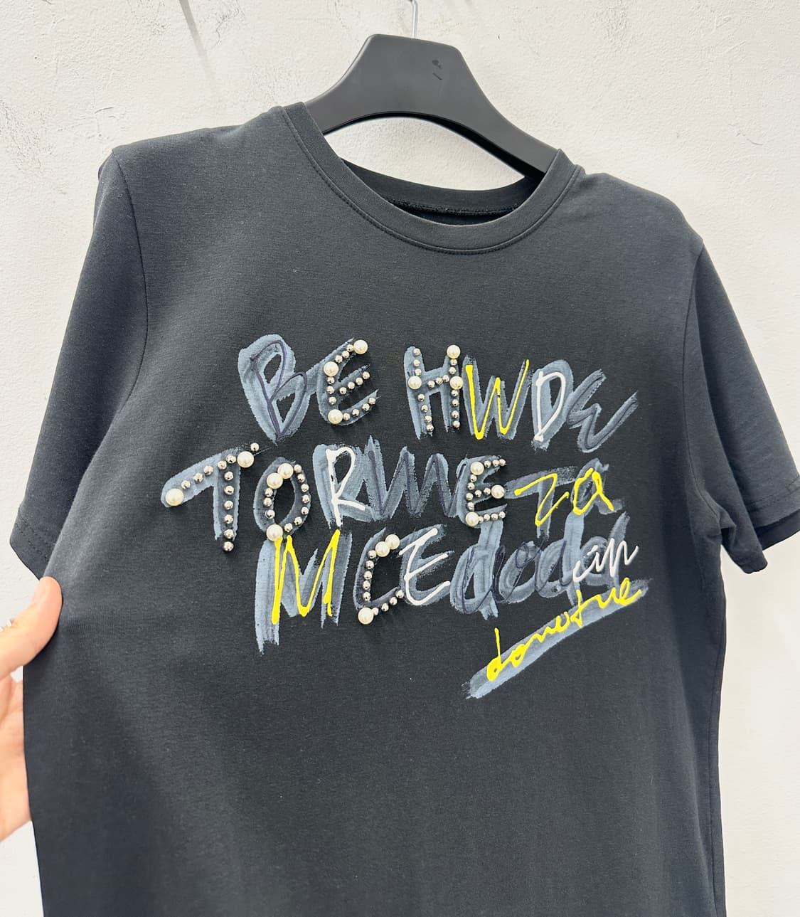NONE beads point tee 상품이미지3