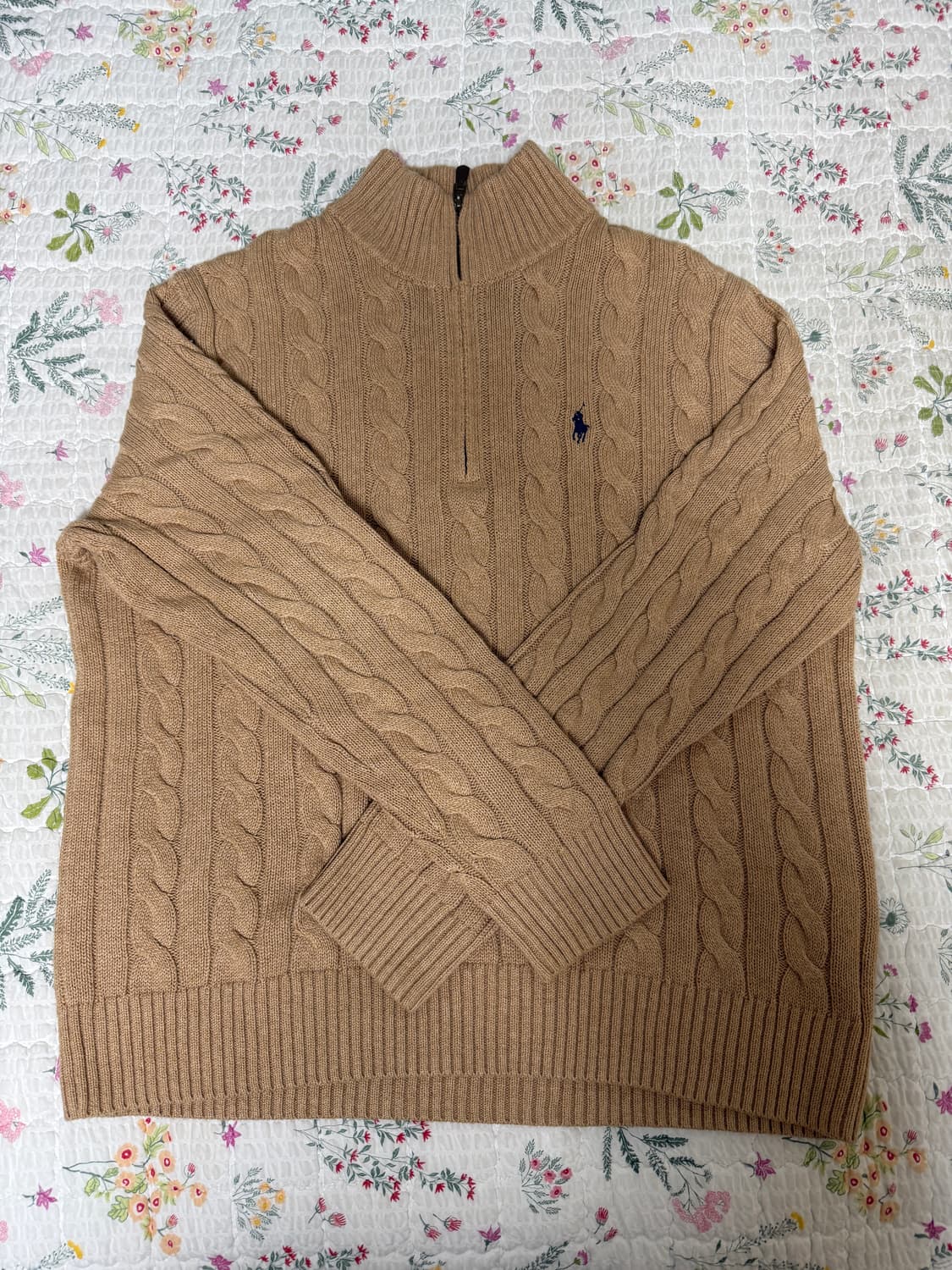 폴로 랄프 로렌 케이블 니트 집업 상품이미지2