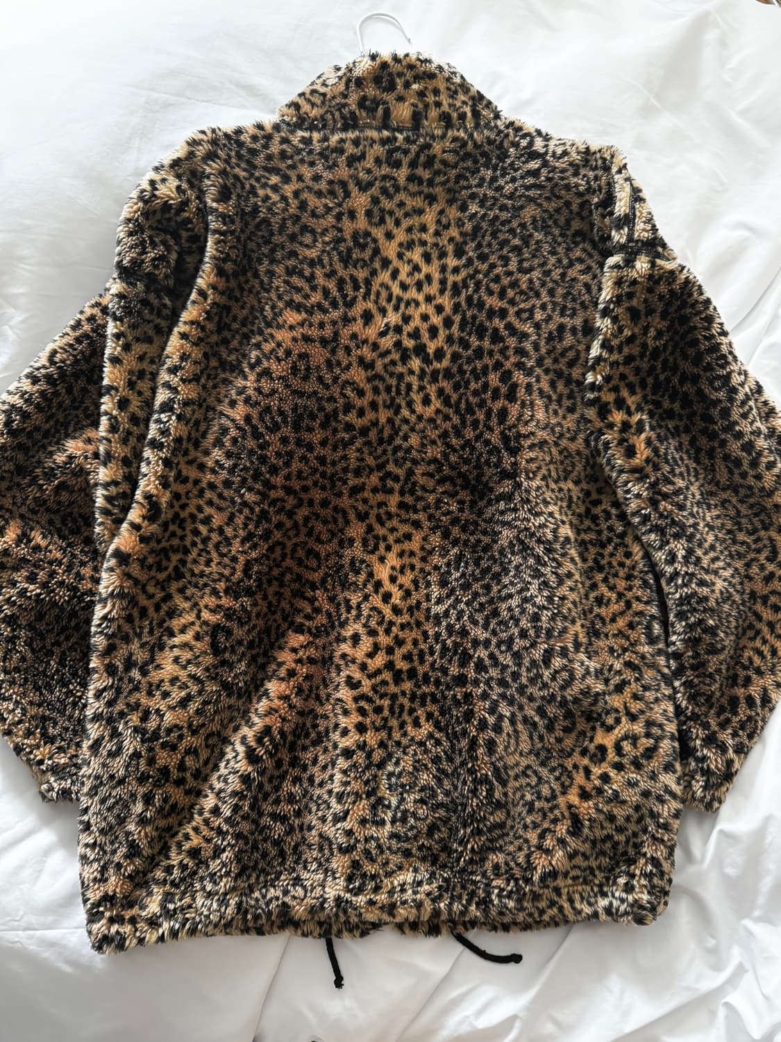 캐나다 빈티지 레오파드 오버핏 플리스 상품이미지2