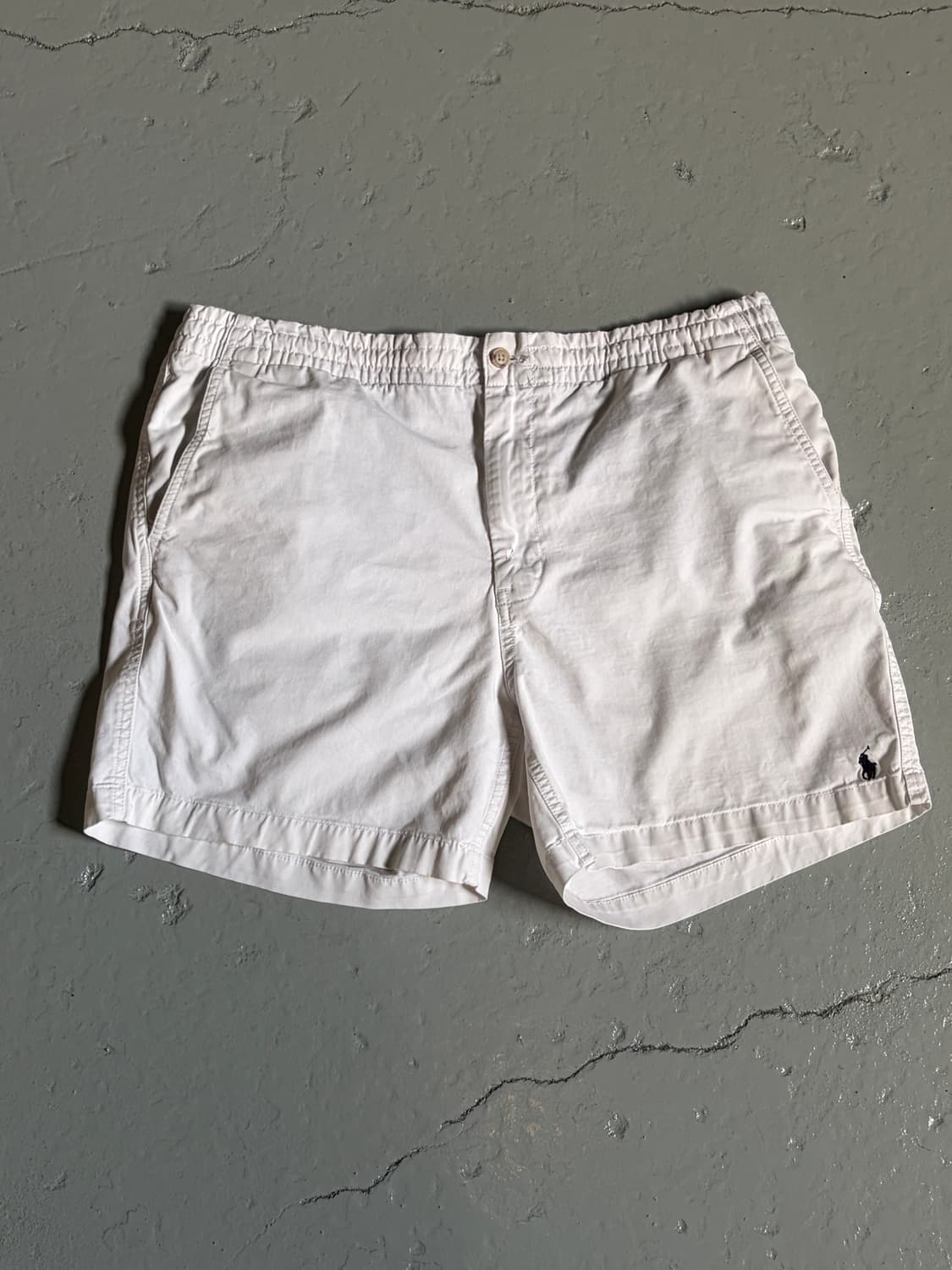 폴로 랄프로렌 (Polo Ralph Lauren) 화이트 프렙스터 반바지 상품이미지1