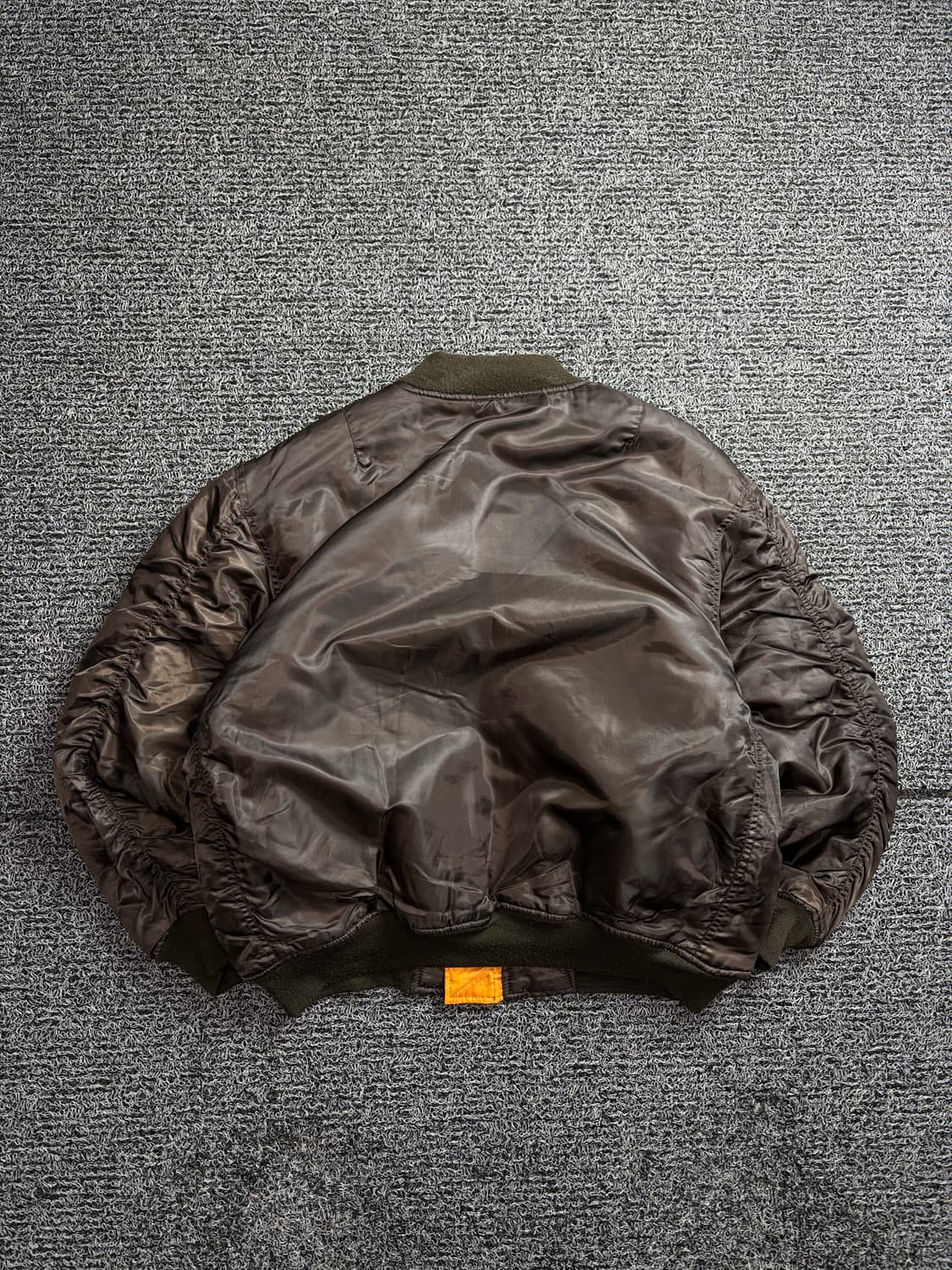 C-4 US 에어포스 MA-1 리버시블 항공 봄버 점퍼 2536 상품이미지4