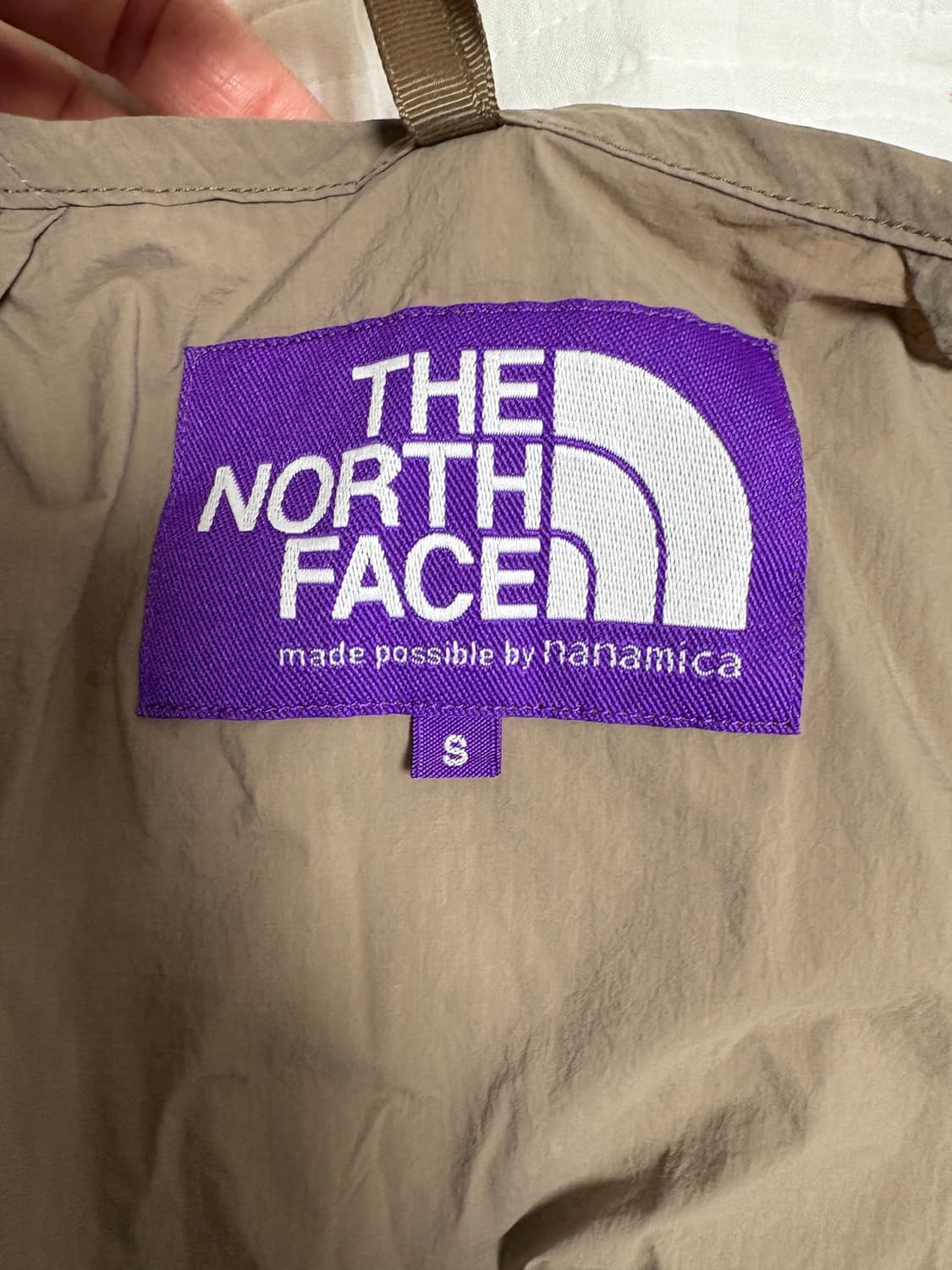노스페이스 퍼플라벨 나나미카 나일론 립스탑 가디건 자켓 베이지 S 상품이미지4