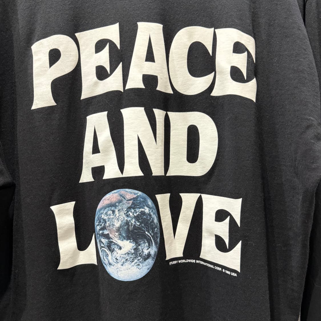 L 스투시 Stussy 피스앤러브 롱슬리브 긴팔 티셔츠 상품이미지3