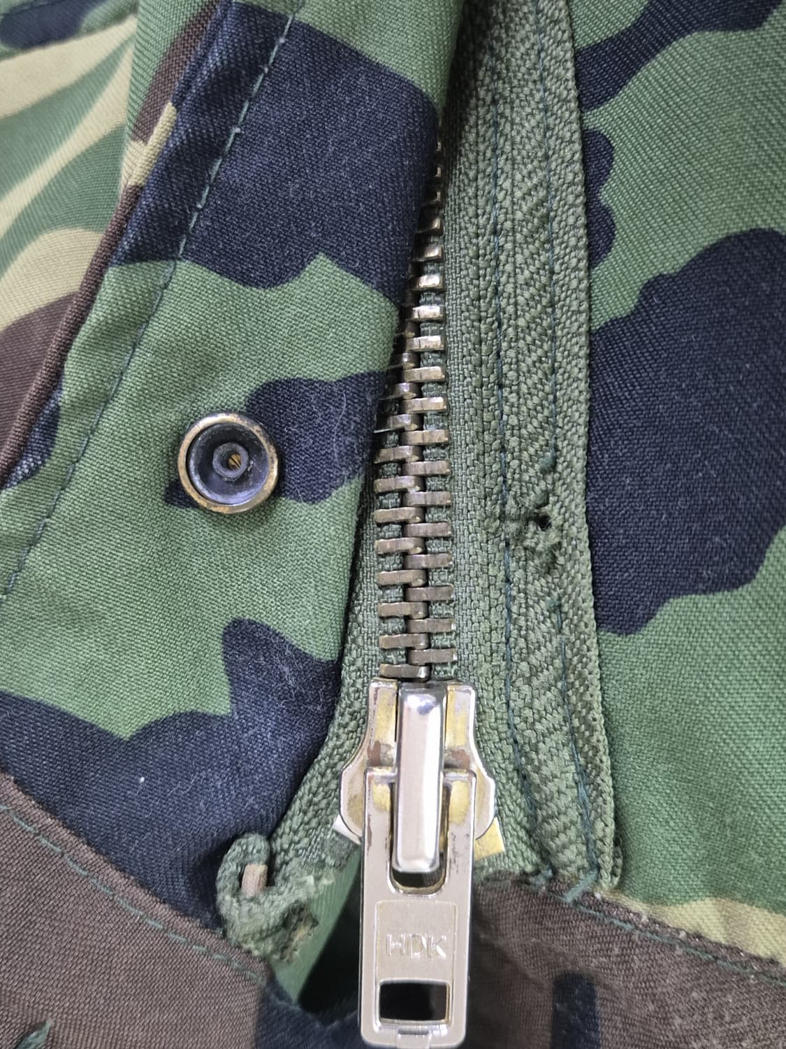 육군 구형 13공수특전여단 하사 초기형 야전상의 전투복 상의 자켓 (M) 상품이미지5