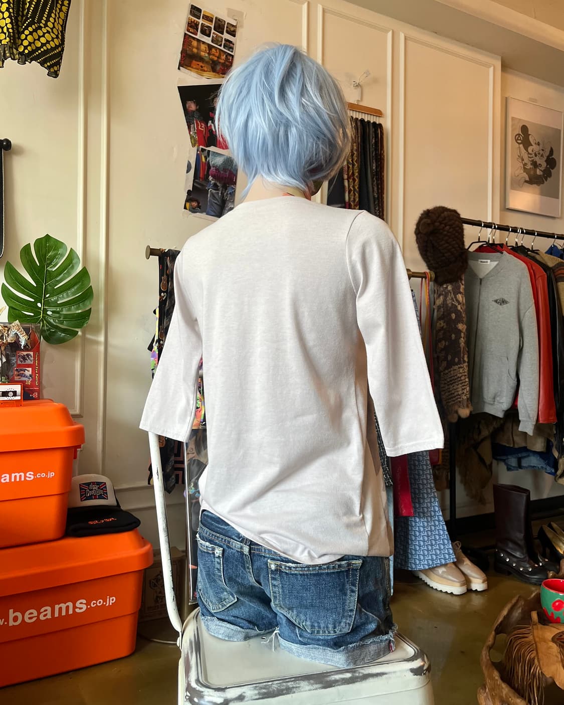 Japanese Vintage Y2K Half Sleeve T-Shirt 상품이미지3