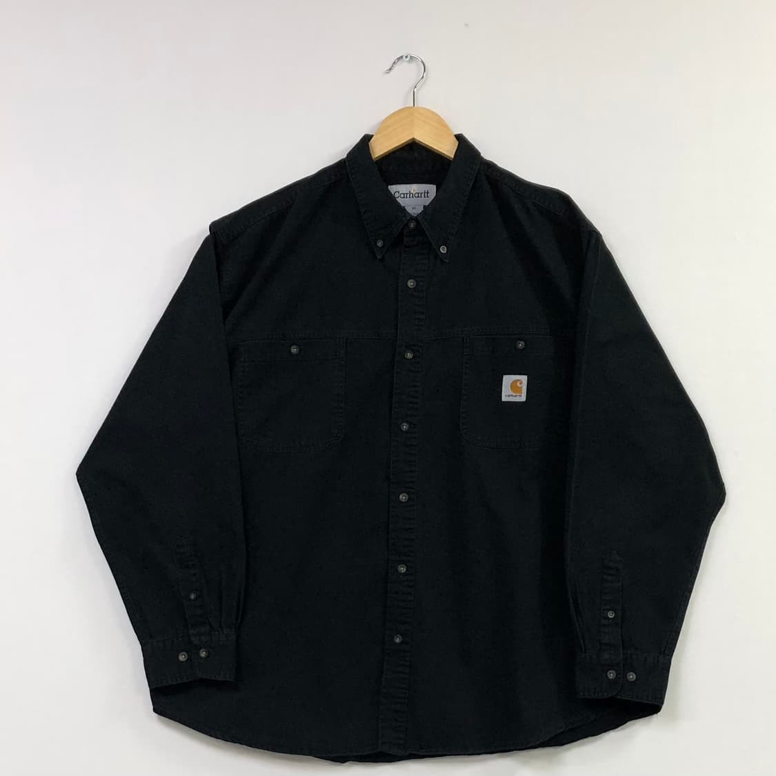 XL 칼하트 블랙 워크 셔츠 상품이미지2