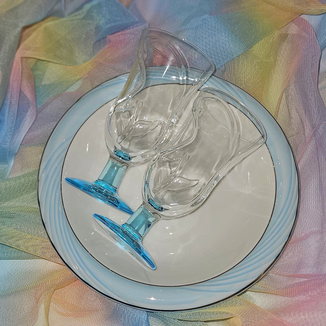 일본 이시즈카 레트로 돌고래 아쿠아 잔 상품이미지2