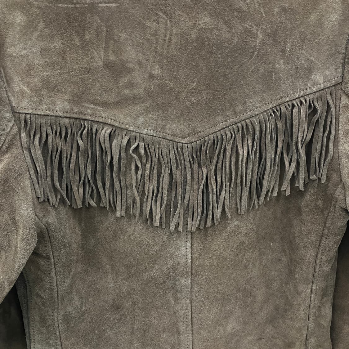 쇼트 브라운 스웨이드 웨스턴 자켓  상품이미지5