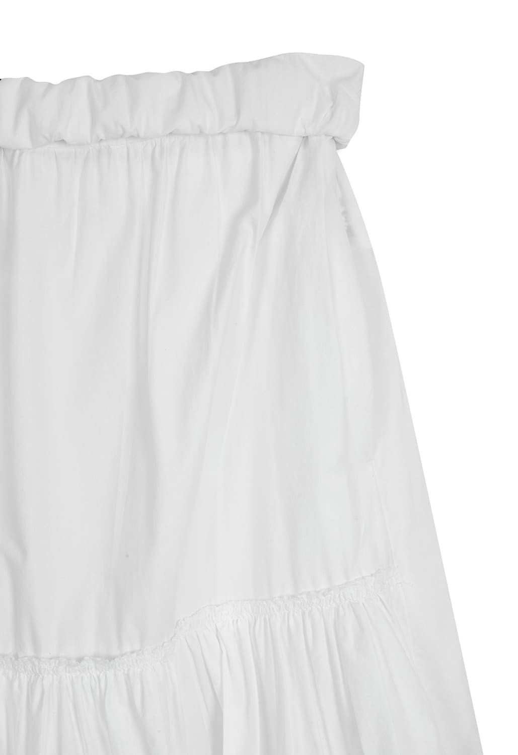 오픈와이와이 롤드 웨이스트 타이어드 스커트 화이트 S 사이즈 상품이미지5