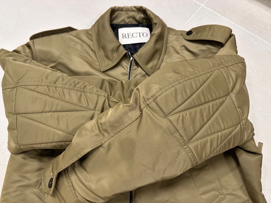 렉토 23fw 툴루즈 나일론 봄버 M 상품이미지3