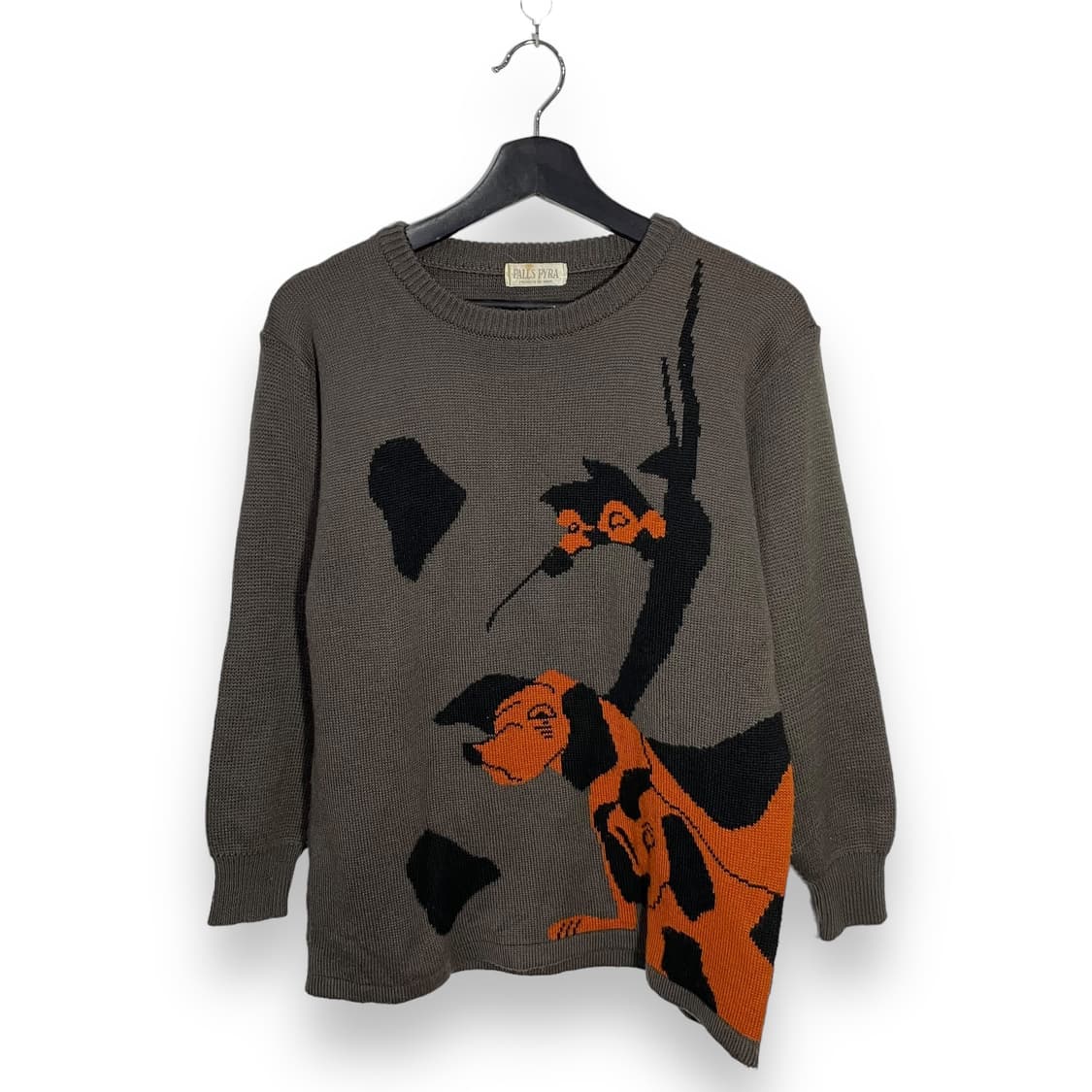  프린팅 니트 스웨터 상품이미지1