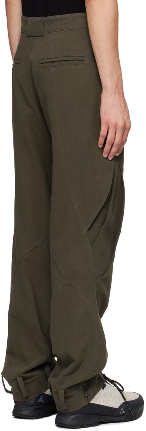 3사이즈) 혜인서 브라운 코튼 카고팬츠 상품이미지4