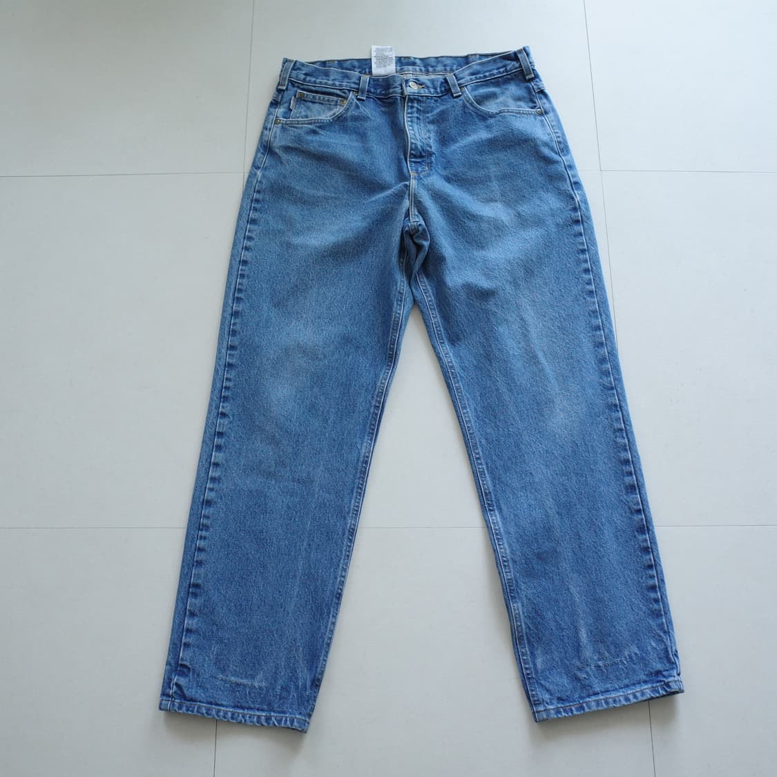 칼하트 B160 워싱 데님팬츠 36x32 상품이미지1