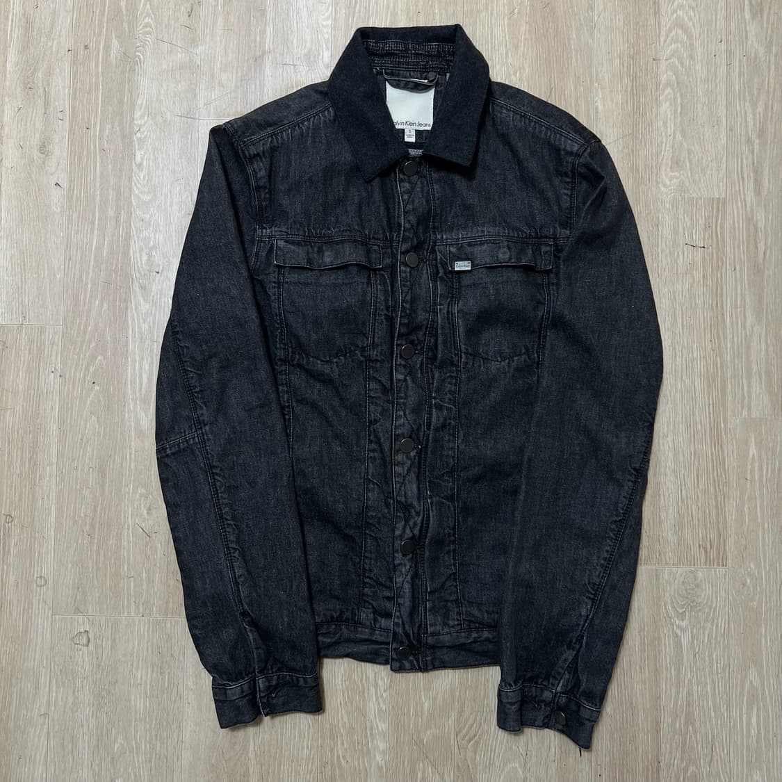 캘빈클라인 진스 트러커 데님자켓 S/90  상품이미지1