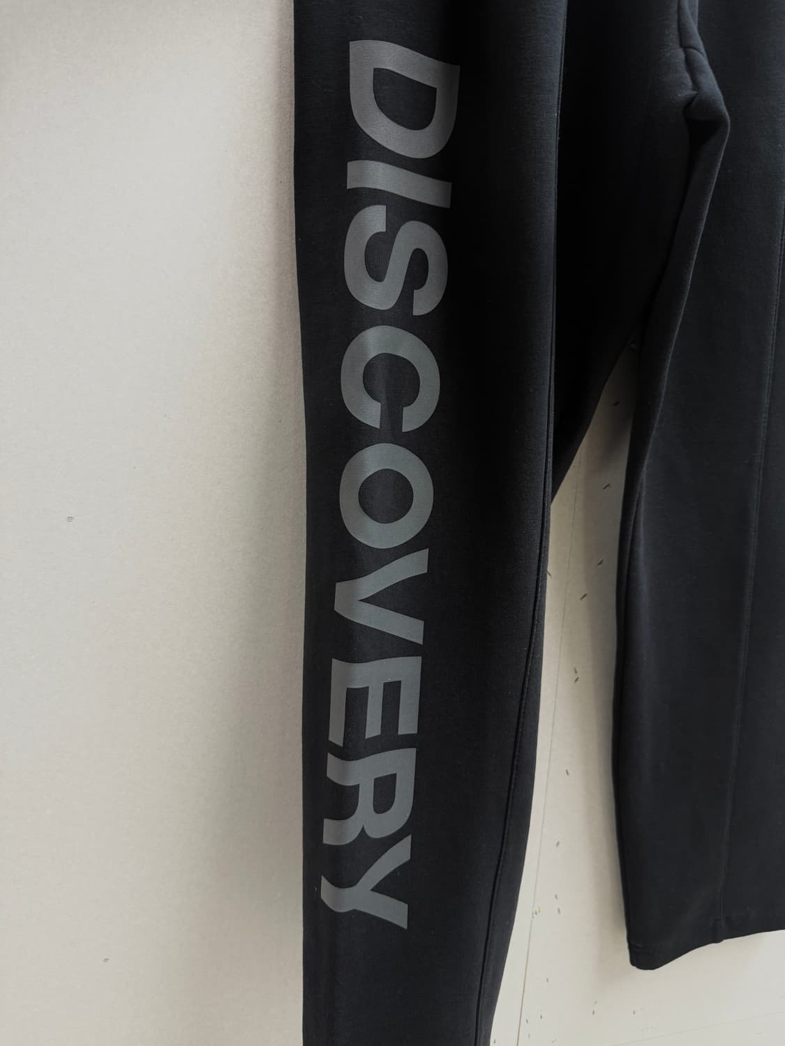 여성 67 / 디스커버리 사이드로고 팬츠 바지 블랙 상품이미지3