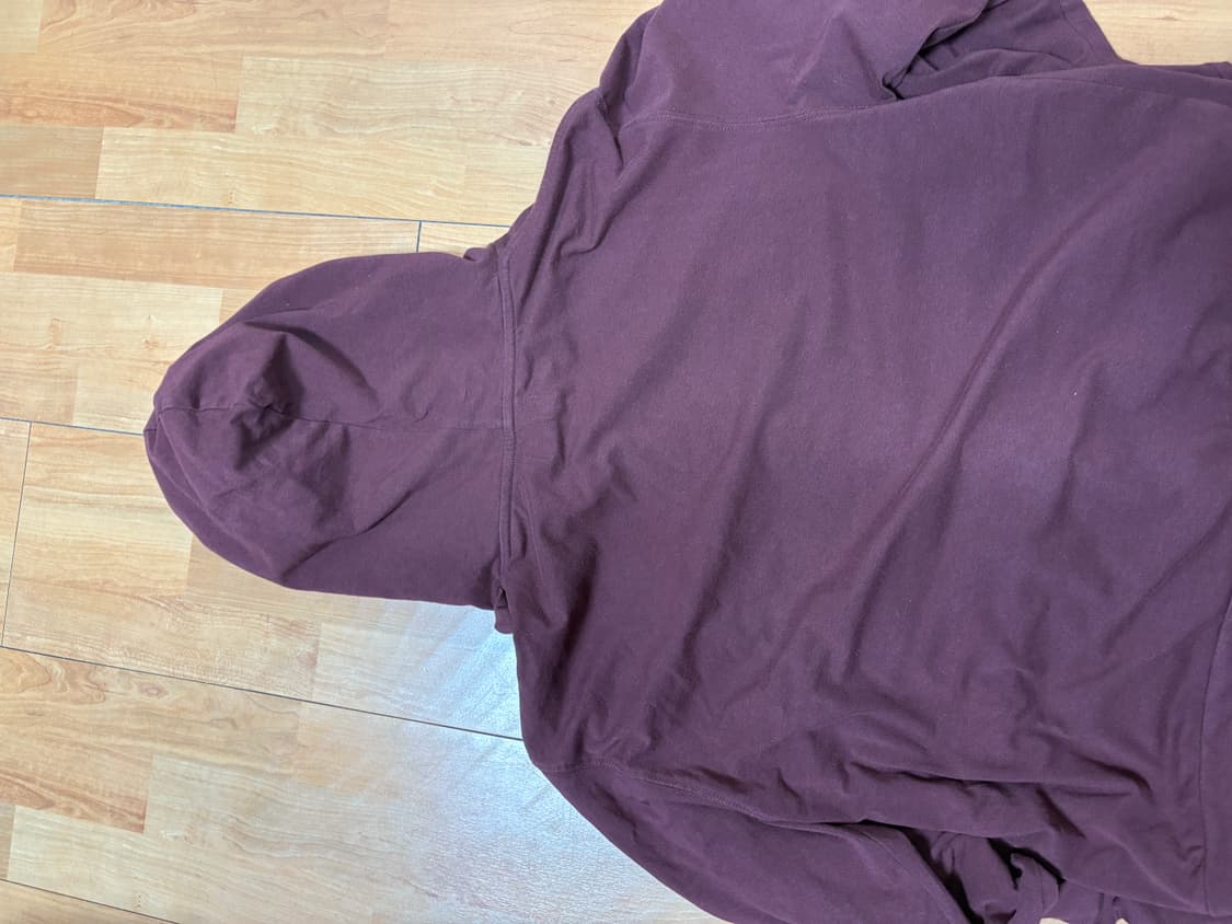 머듈 라운지 후드 버건디 4 상품이미지2