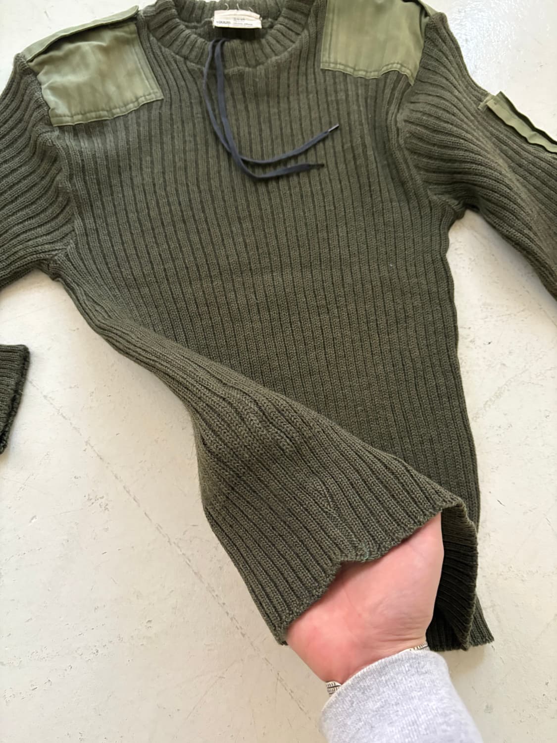 80's British Army Wool Sweater. 상품이미지9