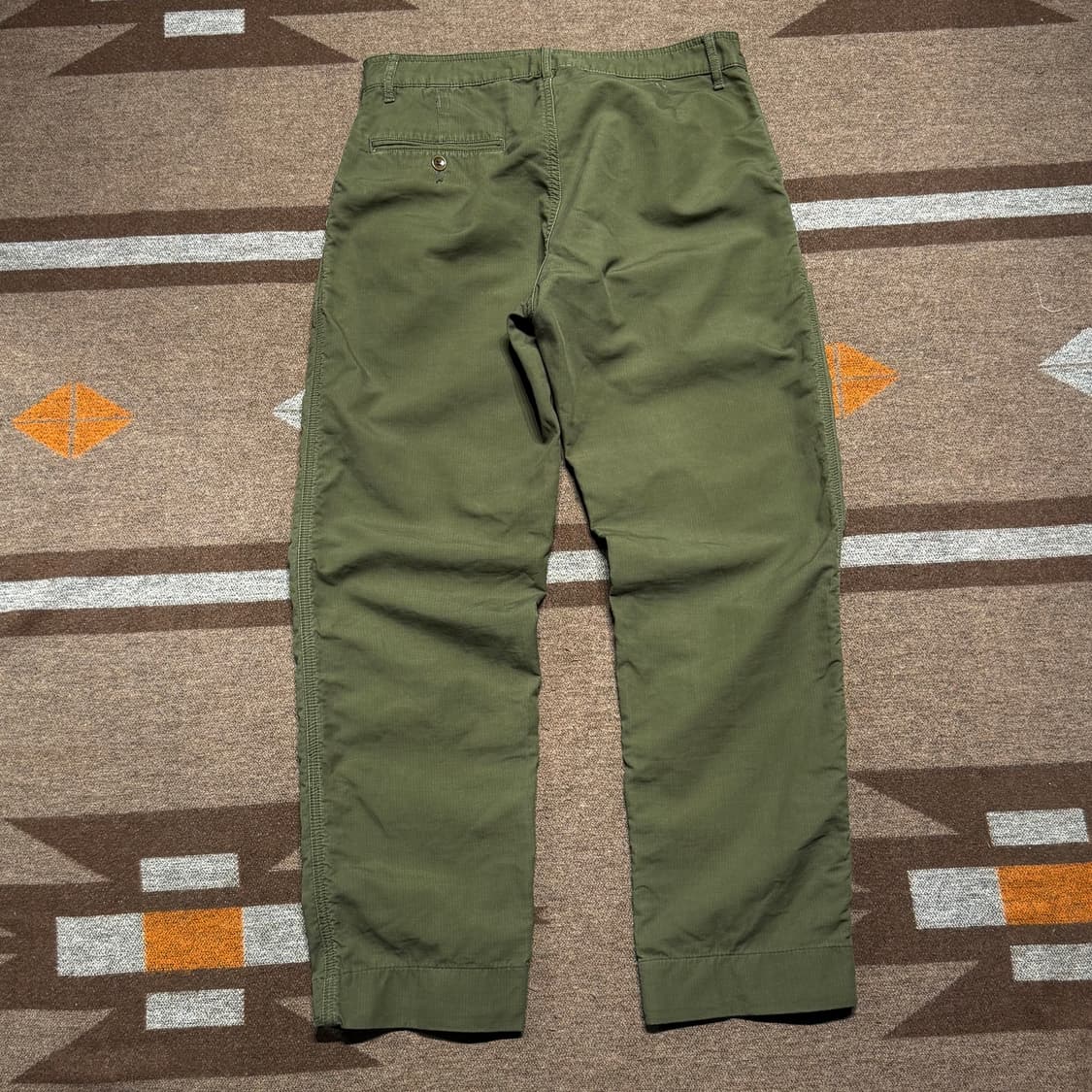 YMC 올리브 백사틴 밀리터리 치노 팬츠 32 상품이미지5