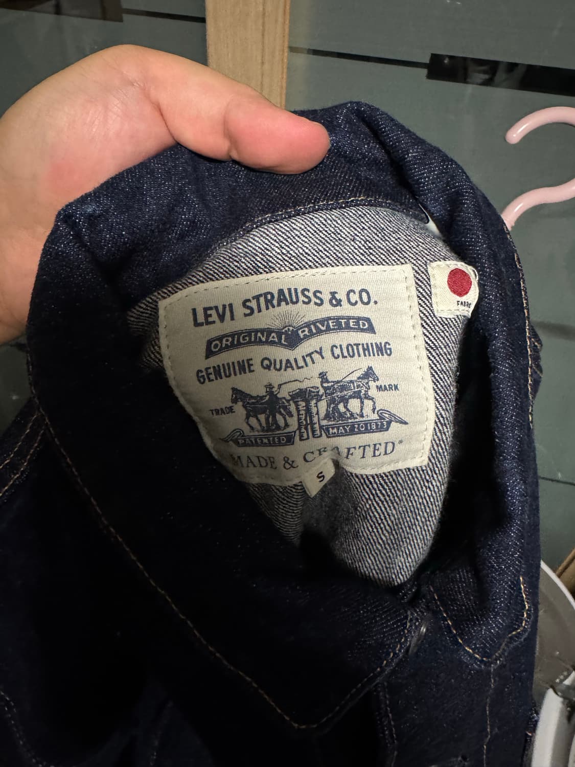 리바이스 lmc라인 자켓 s 상품이미지3