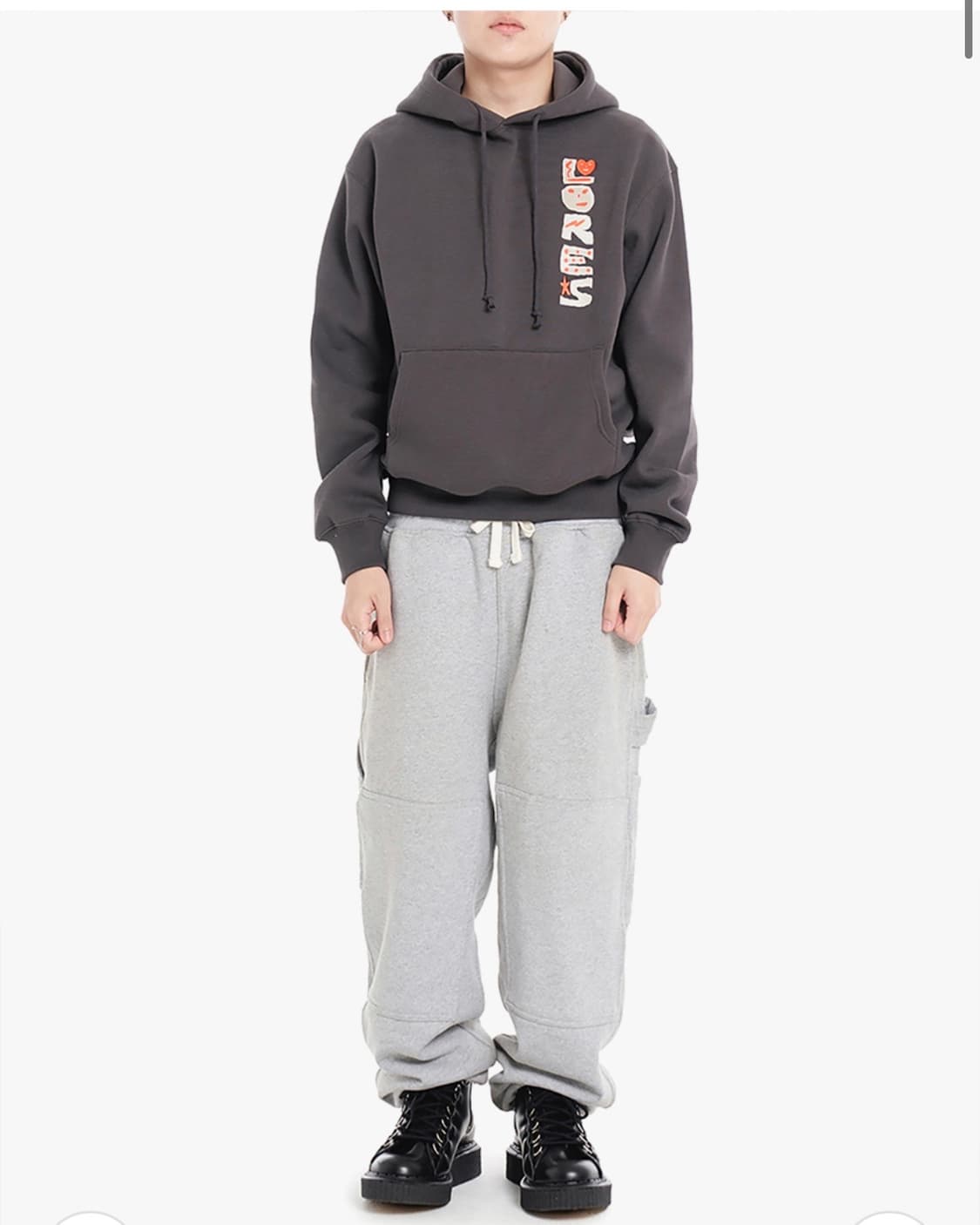 로어즈 full of love hoodie 기모 후드티 상품이미지3