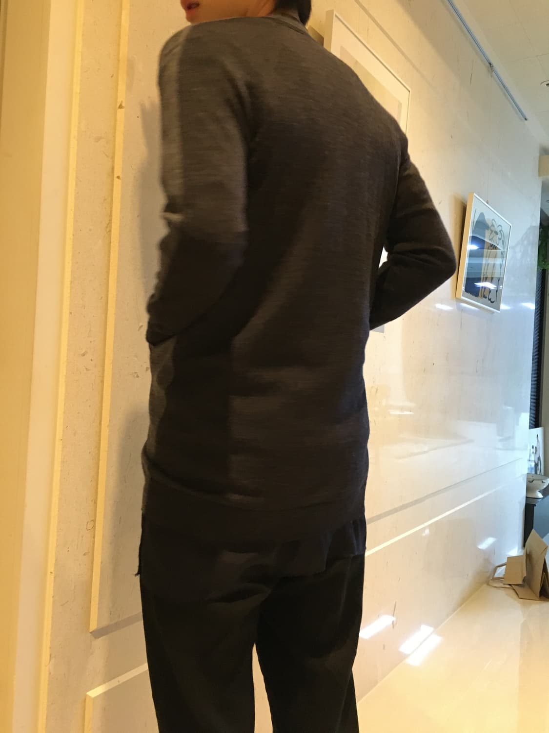 언더커버 큐프라 울 가디건 상품이미지2