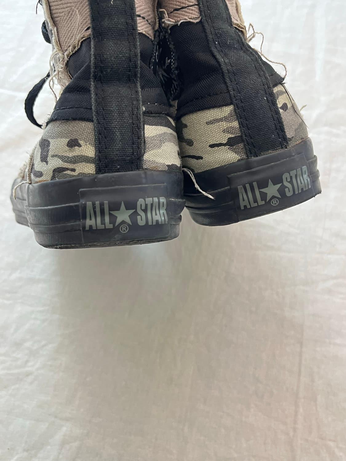 빈티지 컨버스 척테일러 올스타 하이 패치워크 카모 상품이미지5