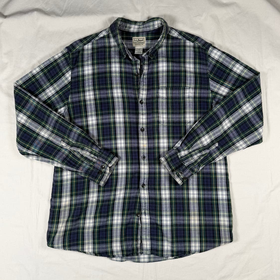 엘엘빈 체크 셔츠 남방 상품이미지1