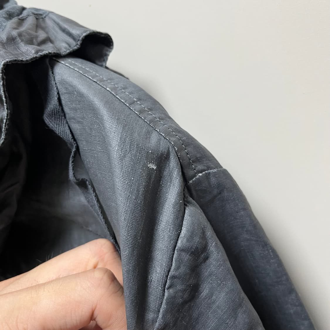 트랜짓 린넨 코티드 자켓 상품이미지4