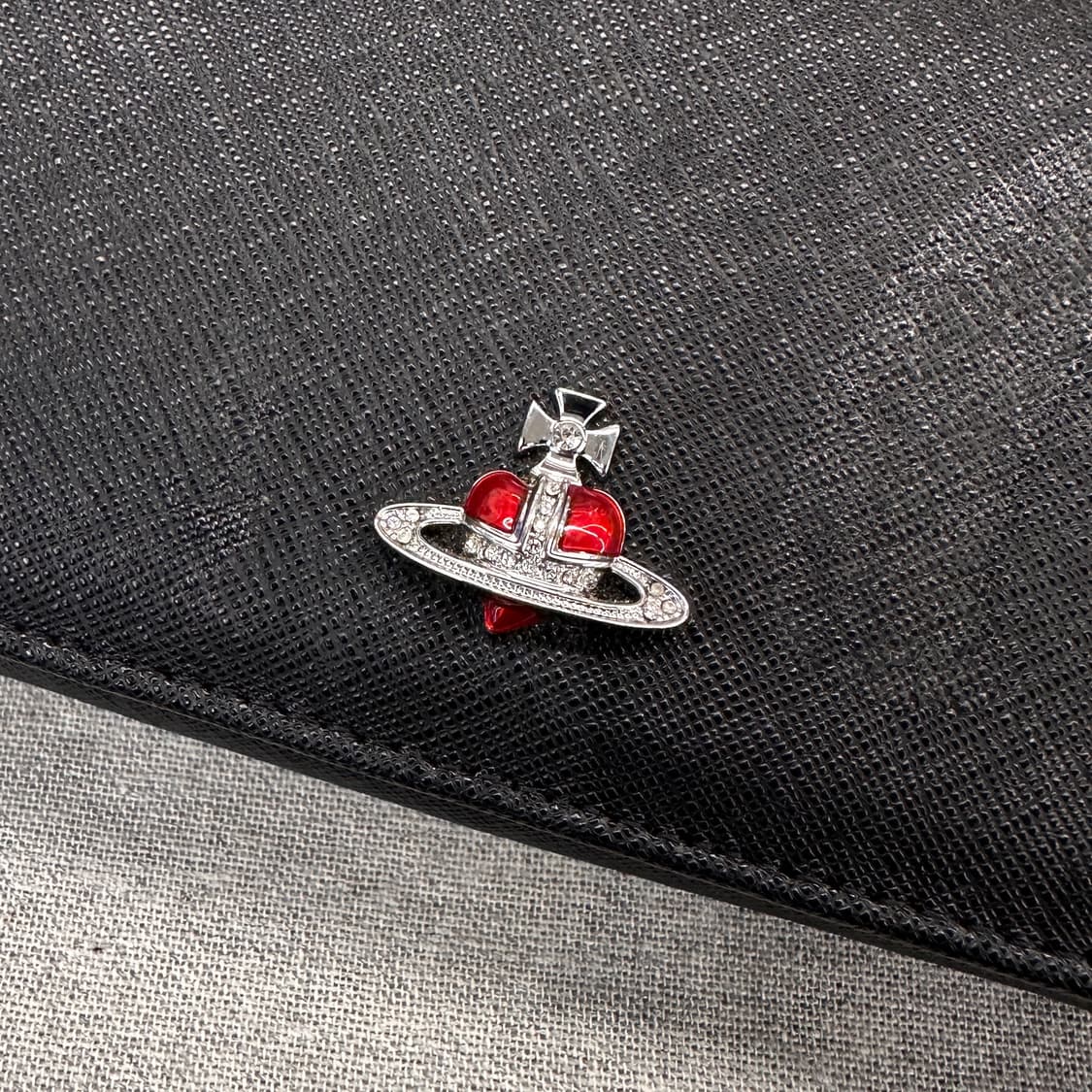 비비안웨스트우드 오브 사피아노 가죽 장지갑 상품이미지2