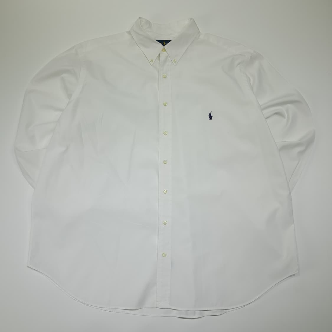 CL474 2XB 폴로 코튼 버튼다운 화이트 셔츠 남방 상품이미지1