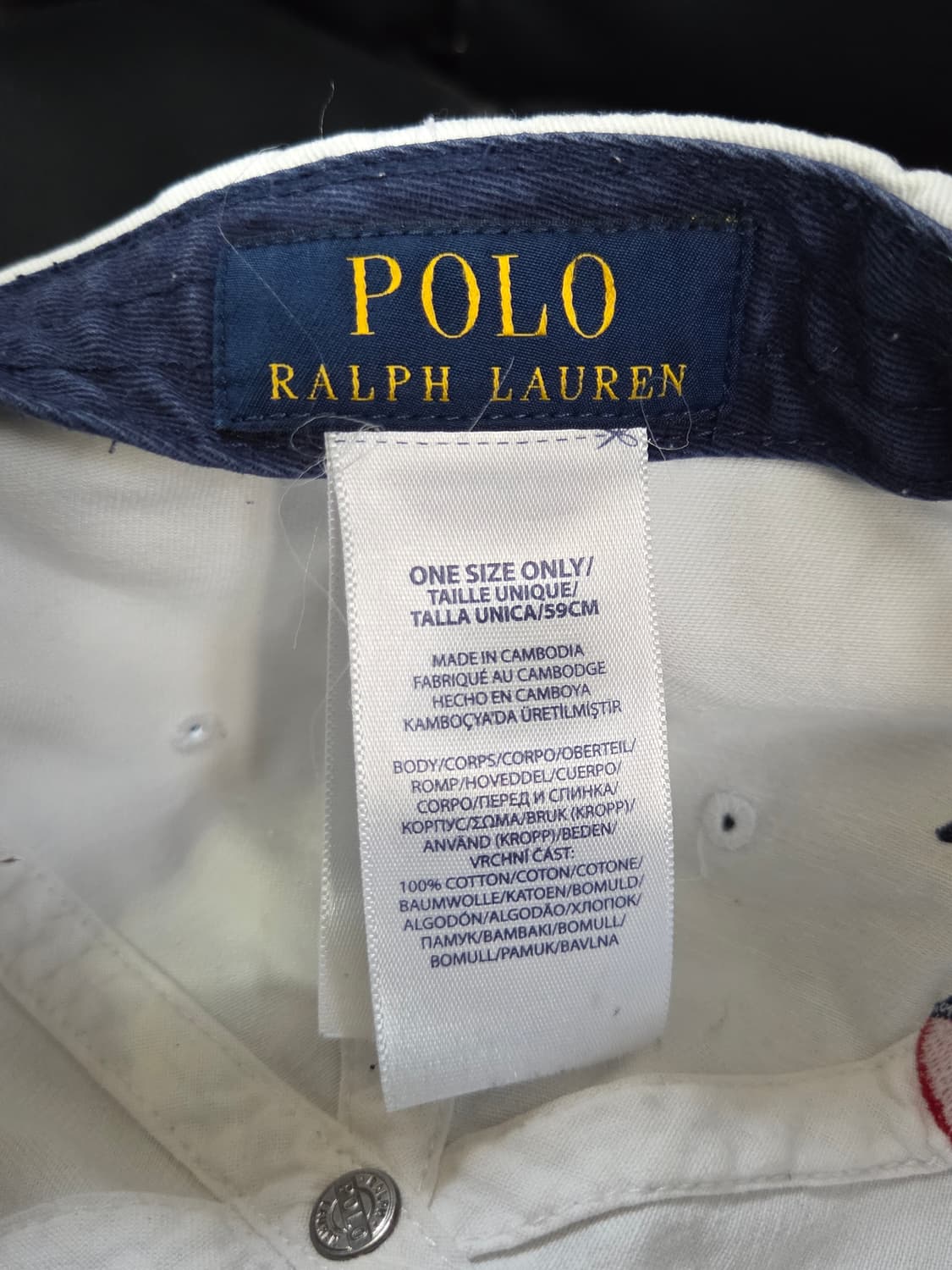 [폴로 랄프로렌 X 무신사] 익스클루시브 코튼 치노 볼캡 | 00089 상품이미지8