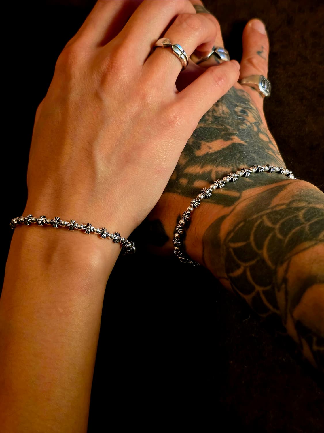 Silver 925 jenesiseu cross bracelet 상품이미지10