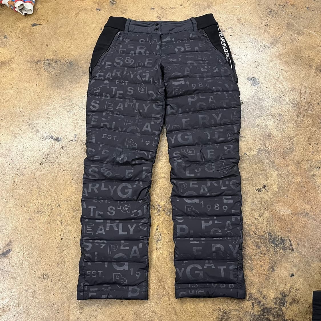 [정품] 파리게이츠 구스다운 골프 패딩 바지 b18 상품이미지3