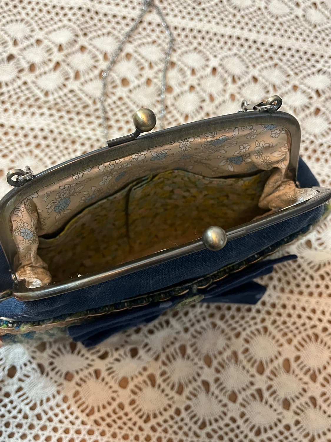 빈티지 모리걸 도트 크로스백  상품이미지3