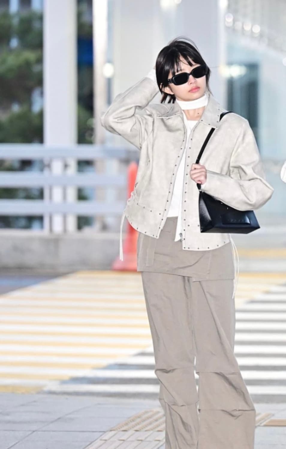 세릭 투웨이 스커트팬츠 카키 상품이미지2