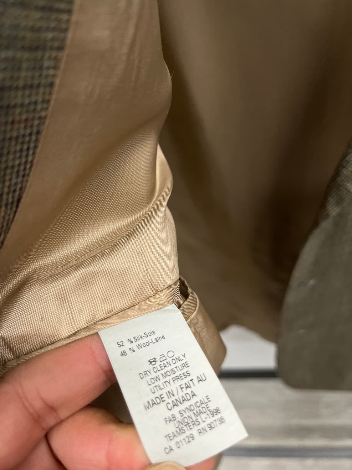 115-120) 랄프로렌 체크자켓 상품이미지10