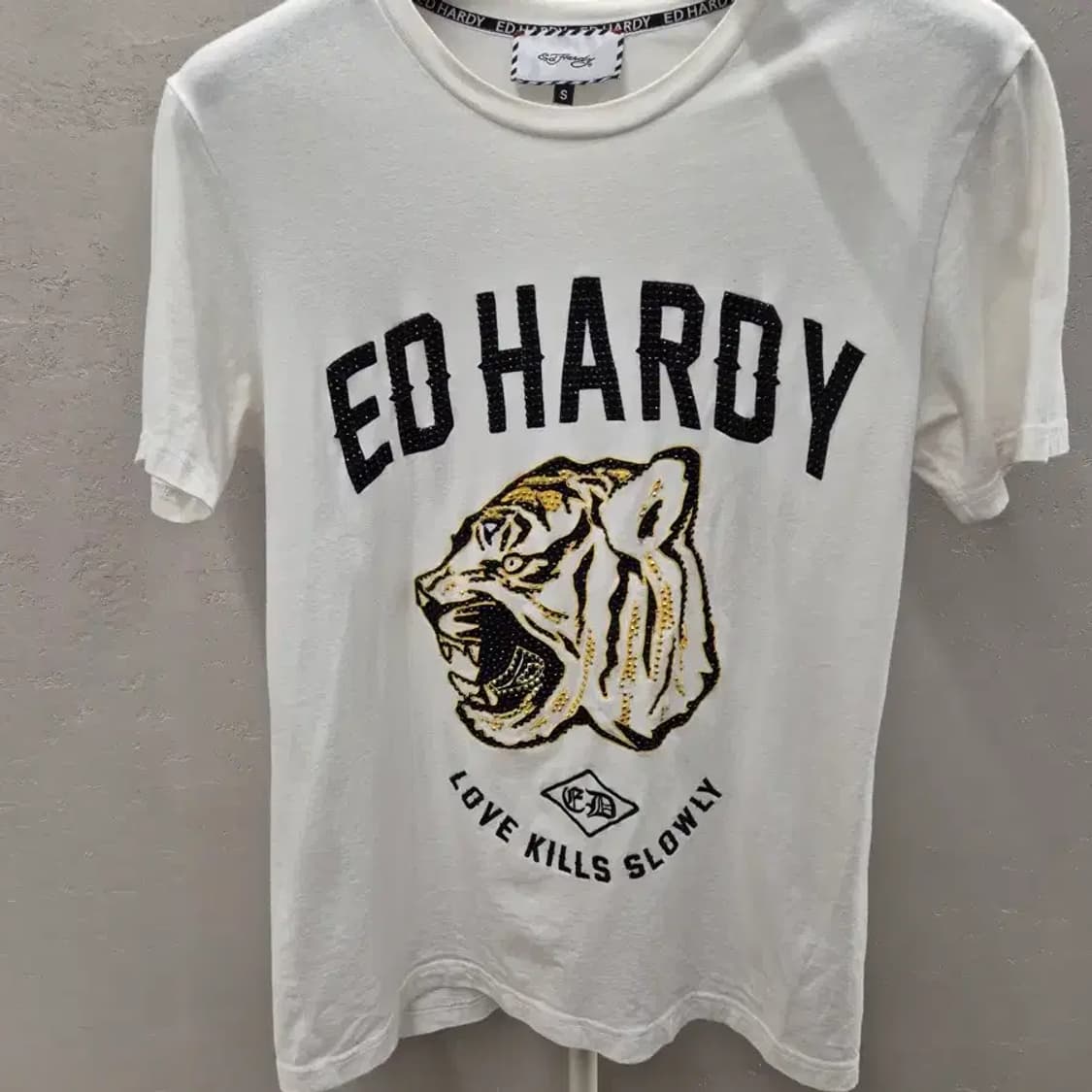ED HARDY 타이거 반팔티 S사이즈 상품이미지2