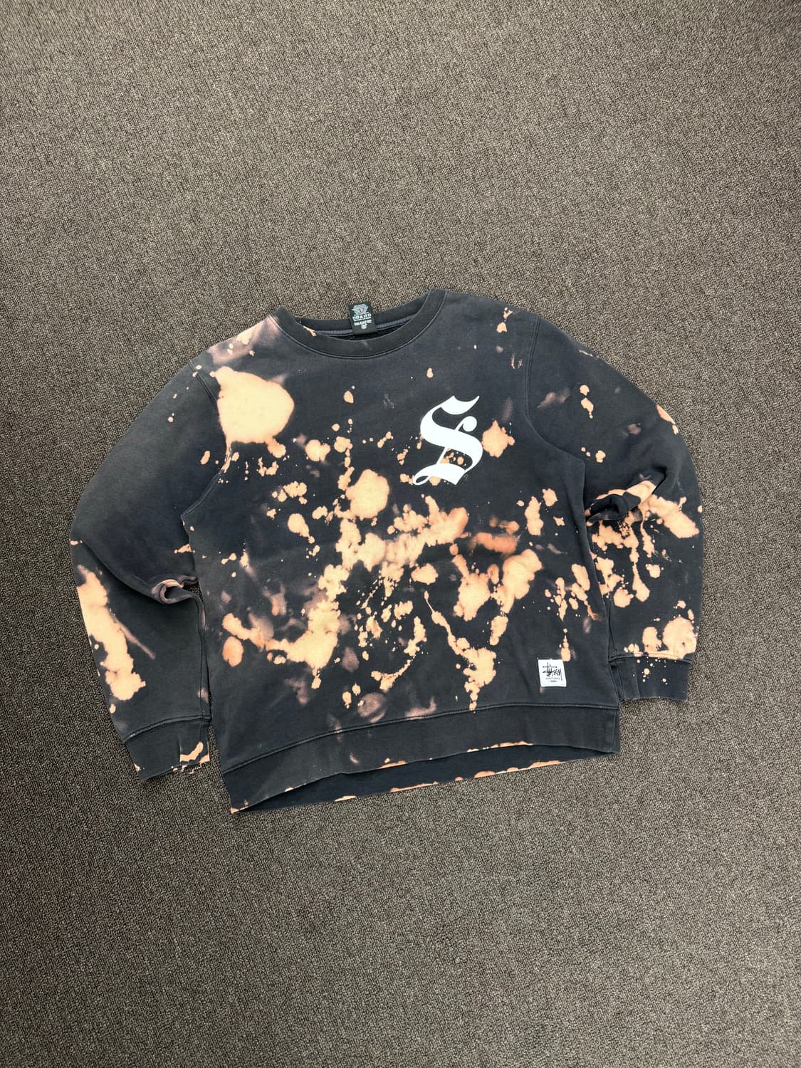 M)스투시 빈티지 타이다이 커스텀 기모 스웻셔츠 상품이미지2
